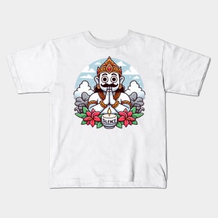 Bali's Day of Silence and Hindu New Year (Nyepi) Kids T-Shirt